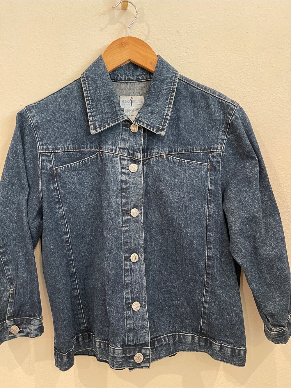 Vintage Dark denim not showing on photos  Women's French Dressing Paris sz 10